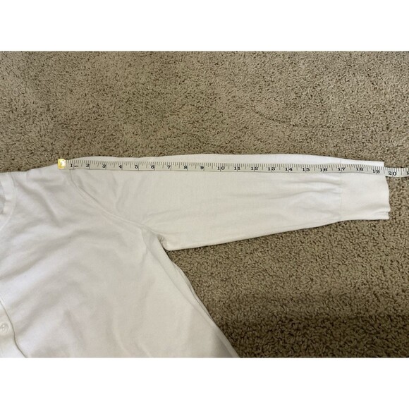 Ann Taylor, Women’s, 3/4 Sleeve Cardigan Sweater, Ivory, Size: L - Picture 7 of 7